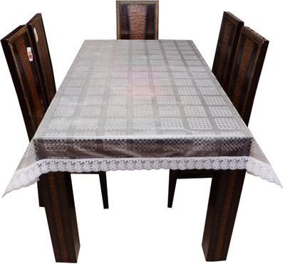 

The Trendy Printed 6 Seater Table Cover(Multicolor, PVC)