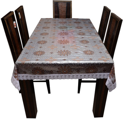 

The Trendy Printed 8 Seater Table Cover(Multicolor, PVC)