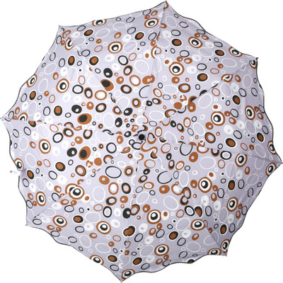 

HOU-DY Printed 3 Fold Pongee Women Umbrella(Multicolor)