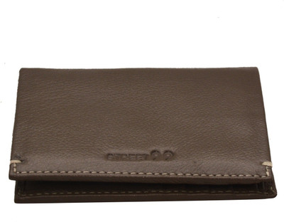 

STREET 99 Men Green Genuine Leather Wallet(12 Card Slots)