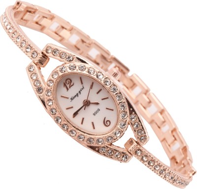 Aelo Party Time -Designer Rose Gold Bracelet Analog Watch  - For Women   Watches  (Aelo)