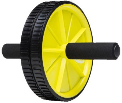 

Sports Solutions Ab Wheel Roller with Free Mat Ab Exerciser(Yellow)