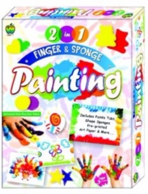 Apple Fun 2 In 1 Finger & Sponge Painting