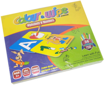 

HALO NATION Apple Fun Color And Wipe Senior - Alphabets And Numbers