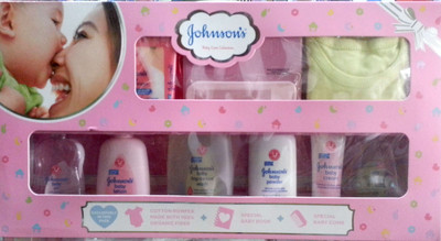

Johnson's baby care collection(Pink)