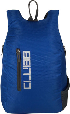 

Clubb College Casual Canter 18 L Backpack(Blue), Blue & grey