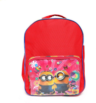 

NAVANSU Minions Waterproof School Bag(Red, 5 L)