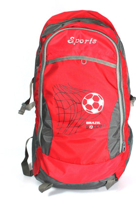 

CARRY MEE BACKPACK Waterproof Backpack(Red, Grey, 50 L)