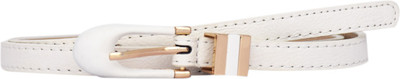 

Sri Women Casual White Artificial Leather Belt
