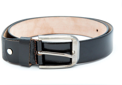 

TheWhoop Men Formal Black Genuine Leather Belt