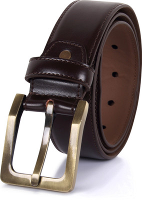 

FIFBI Men Formal Brown Texas Leatherite Belt