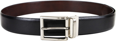 

Da Milano Men Casual Multicolor Genuine Leather Reversible Belt, Black;brown