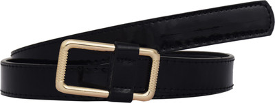 

Sri Women Casual Black Artificial Leather Belt