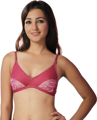 

Ortan Girl's Maternity/Nursing Non Padded Bra(Pink