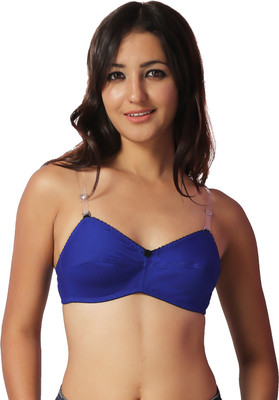 

Ortan Girl's Full Coverage Non Padded Bra(Blue