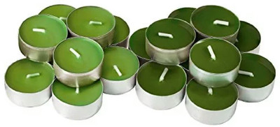 

madhulica GTLC 2018 Candle(Green, Pack of 20)