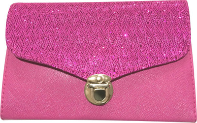 VEENA Casual Pink Clutch