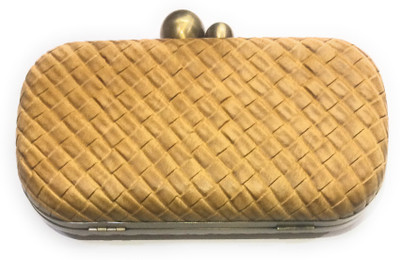 

MYSTUFFSHOPE Casual Gold Clutch