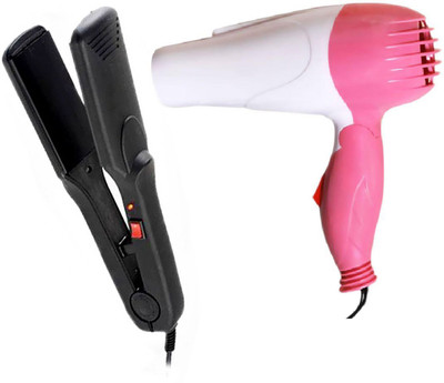 

Welcome India Bazaar wib-353 Personal Care Appliance Combo(Hair Straightener, Hair Dryer)