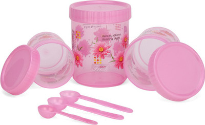 

Joyo Supertight - 1000 ml, 750 ml, 500 ml Plastic Food Storage(Pack of 3, Pink)