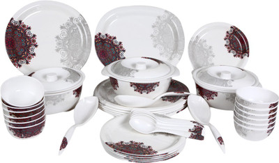 

Everyday Melamine Pack of 34 Dinner Set(Melamine)