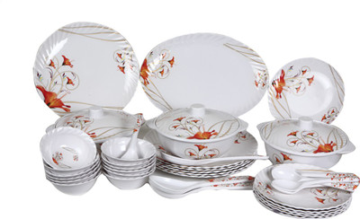 

Tajware Melamine Pack of 40 Dinner Set(Melamine)