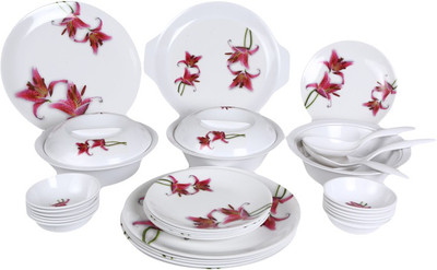 

Eagleware Melamine Pack of 33 Dinner Set(Melamine)