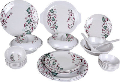 

Eagleware TajMahal Pack of 32 Dinner Set(Melamine)