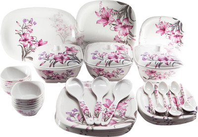 50% OFF on FORTUNE Pack of 40 Melamin Melamine dinner set of 40