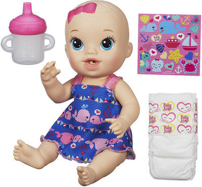 

Baby Alive Sips N Cuddles Blonde Nautical Outfit(Multicolor)