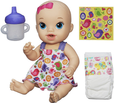 

Baby Alive Sips N Cuddles Blonde Modern Outfit(Multicolor)