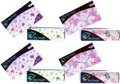 

Oxi Fresh Box Tissue 8in1 Party Pack(Pack of 8)