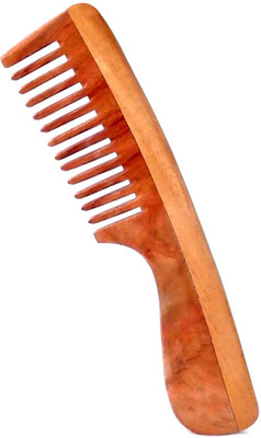 

Healthllave Handcrafted Neem Wood Comb