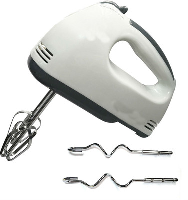 

Shrih SH-03888 Hand Mixer With 4 Pcs Stainless 180 W Stand Mixer(White, Grey)