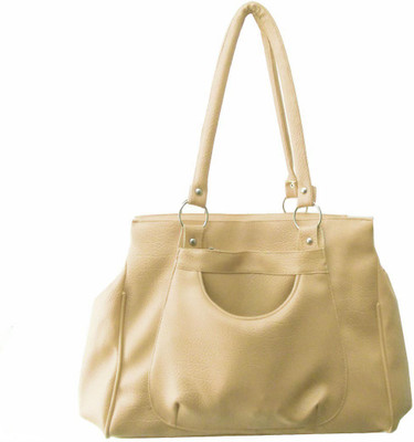 

FUN STOP Hand-held Bag(Beige)