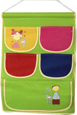 

FULLHOUZ Fabric 5 Pocket Hanging Regular Organizer( )