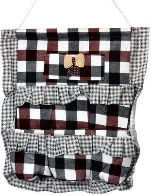 

FULLHOUZ Fabric 7 Pocket Hanging Regular Organizer( )