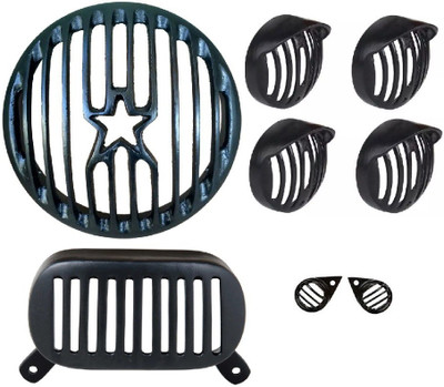 

Bikers World 5904 Headlight Grill Rearlight Frame Support(Electra 350 & Electra Efi 2015)