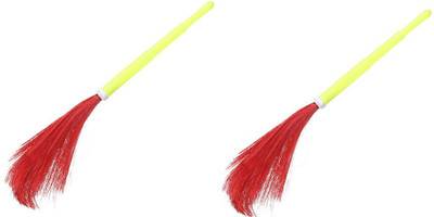 

bajrang Zero Dust Foldable Plastic Broom(02 pcs.) Home Cleaning Set