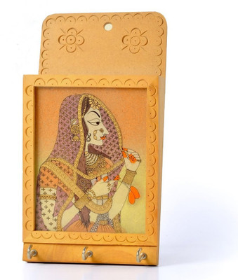 50% OFF on Home India Wooden Key Holder(3 Hooks) 50% OFF on Home India Wooden Key Holder(3 Hooks)