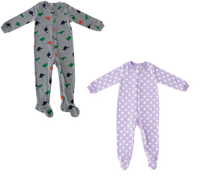

Indirang Romper For Boys Printed Cotton(Multicolor, Pack of 2