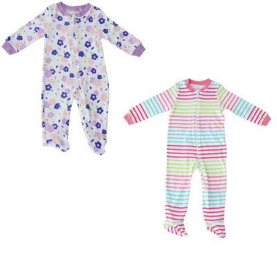 

Indirang Romper For Boys Printed Cotton(Multicolor, Pack of 2