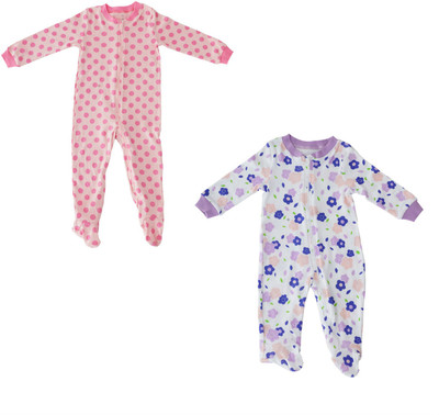 

Indirang Romper For Boys Printed Cotton(Multicolor, Pack of 2
