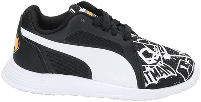 

Puma Boys & Girls Lace Sneakers(Black, Puma black-puma white