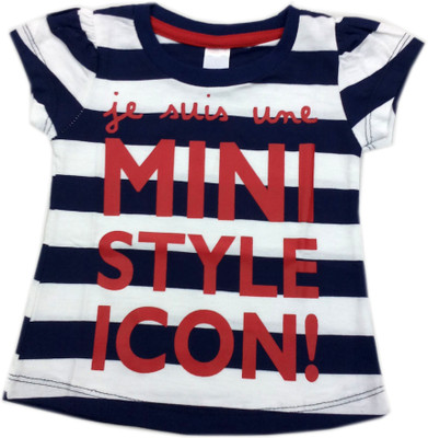 

Squnibee Girls Cotton Top(Dark Blue, Pack of 1