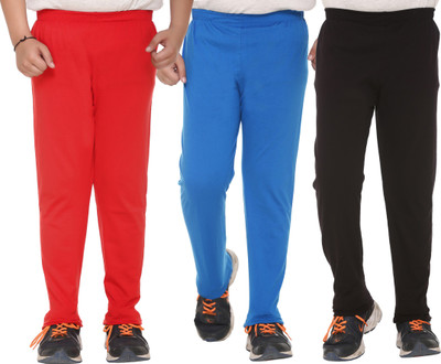 

Shaun Track Pant For Boys(Multicolor, Pack of 3, Red