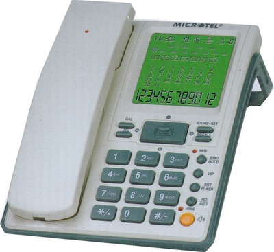 

Microtel MCT 2009 SID Cordless Landline Phone(Off White)