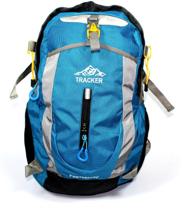 

CARRY MEE 16 inch Laptop Backpack(Blue, Grey)