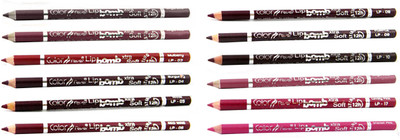 

Color Fever Wine Color Lip Liner Pencil 103(Multicolor)