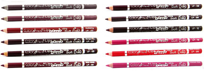 

Color Fever Brown Color Lip Liner Pencil 130(Multicolor)